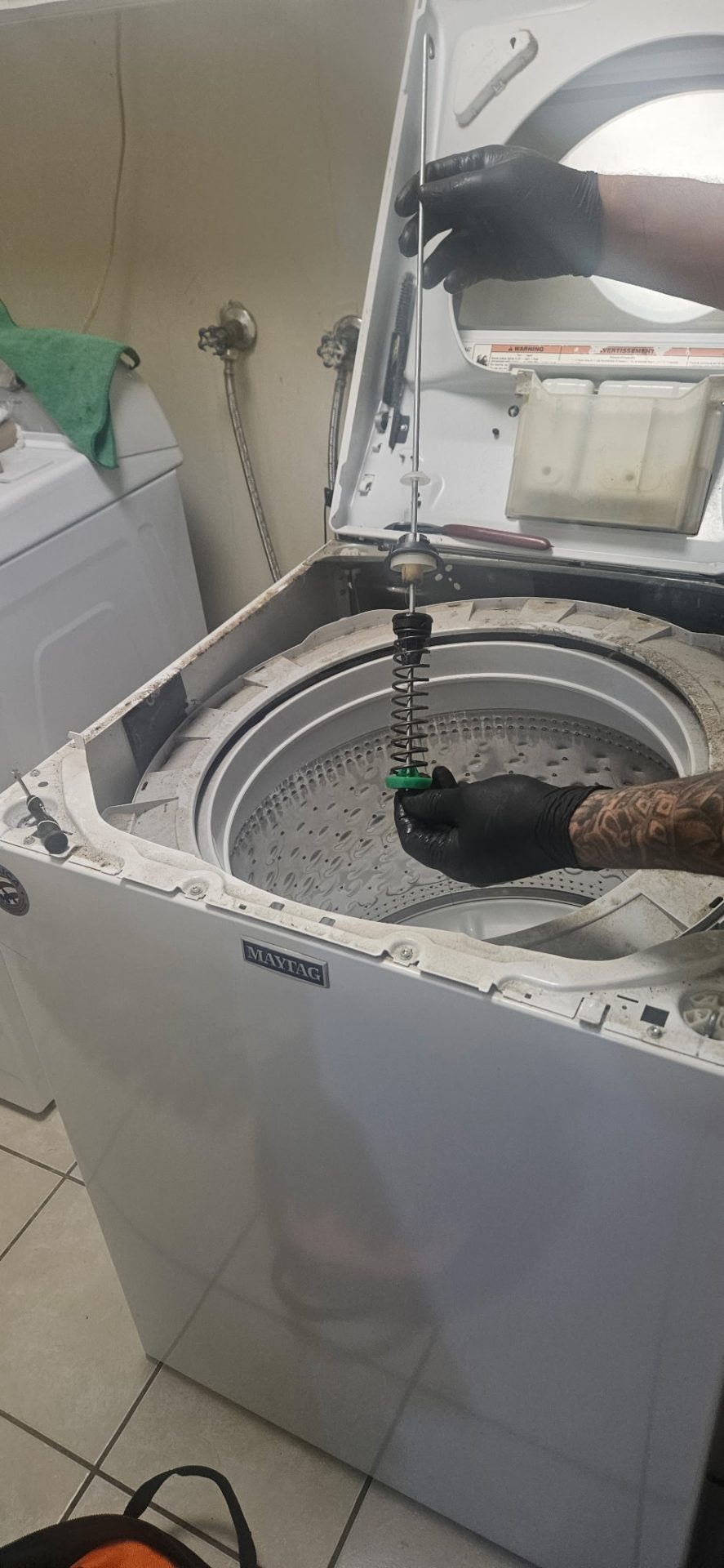 maytag washing machine suspension replacement
